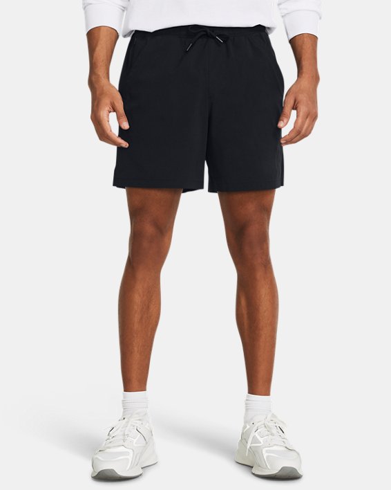 Men's UA Icon Vented Volley Shorts in Black image number 0